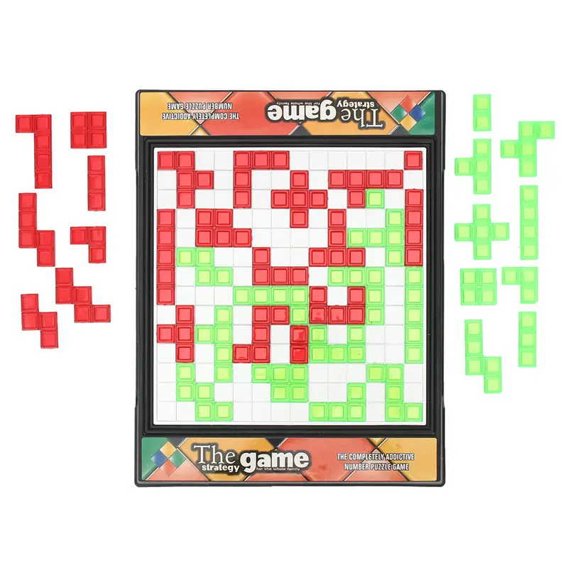 Развивающие игрушки игра стратегическая Blokus настольная на 484 площадей легкая для