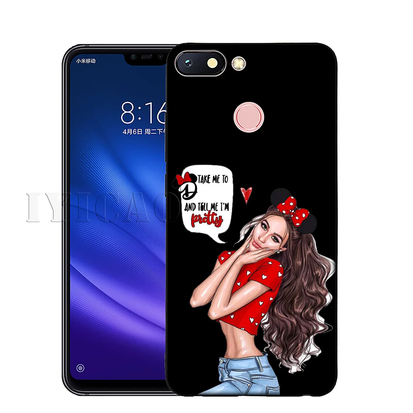 Черный коричневый мягкий силиконовый чехол для Xiaomi Redmi K30 K20 8A 7A 6A 5A S2 GO Note 8 8T 7 5 6 Pro |