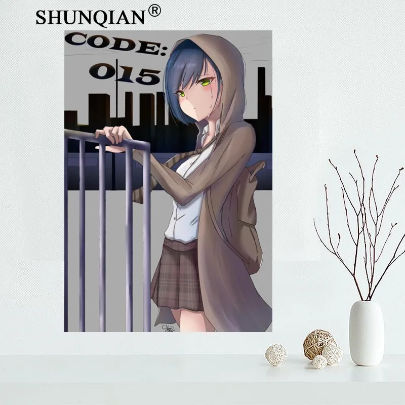 

Custom DARLING in the FRANXX Canvas Painting Poster Cloth Fabric Wall Art Poster No Frame home Decoration pictures gifts