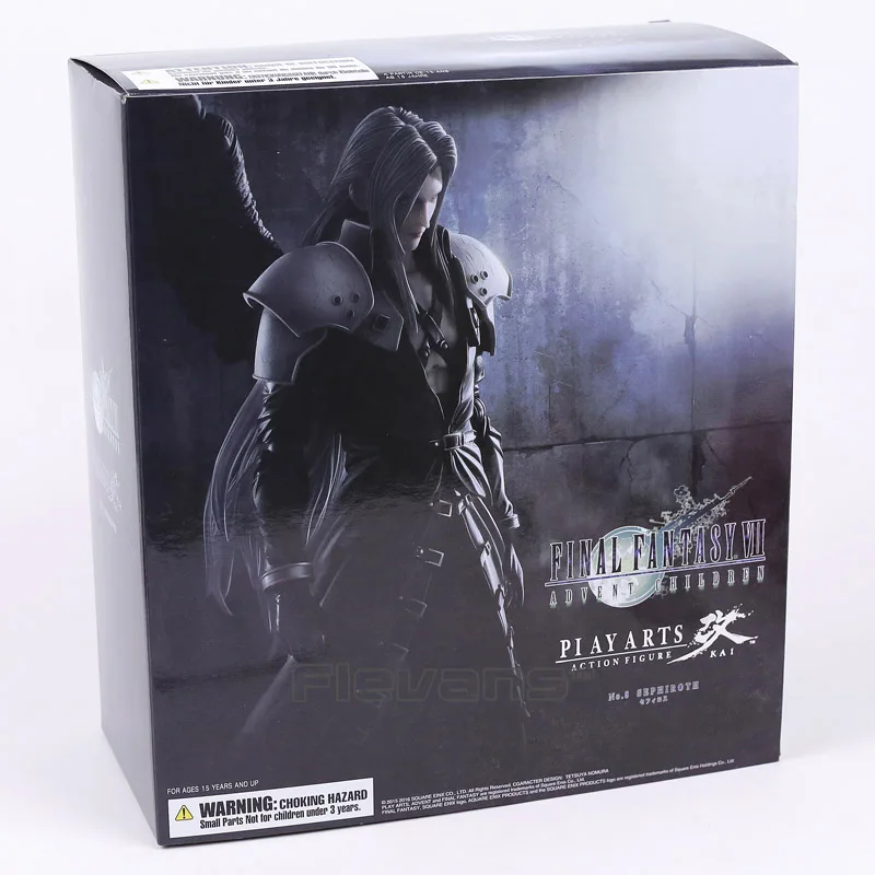 [Смешные] оригинальная коробка 28 см Paly Arts Kai Final Fantasy VII 7 Sephiroth ПВХ фигурка