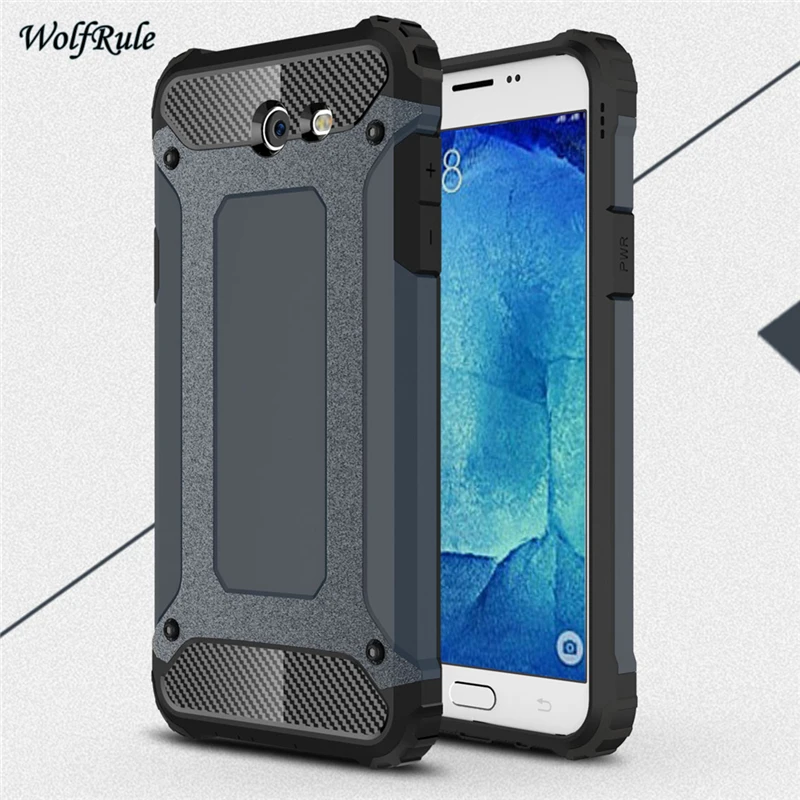 WolfRule For Case Samsung Galaxy J7 2017 Anti Knock TPU &amp PC Armor Phone J727 |