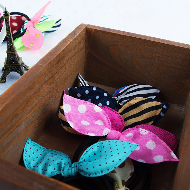 10 шт./лот новые модные головные уборы для девочек эластичные повязки волос с