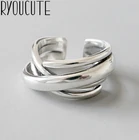 Богемные винтажные геометрические кольца серебряного цвета кольца оригинальной формы для женщин Свадебные регулируемые старинные массивные кольца Anillos