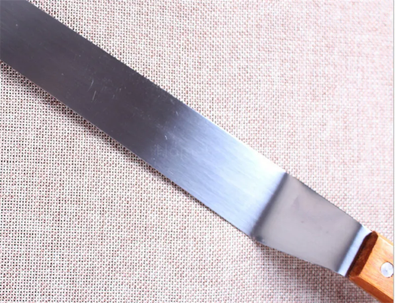 Крем для украшения торта из нержавеющей стали 10 дюймов 1 шт. гладкий наполнитель