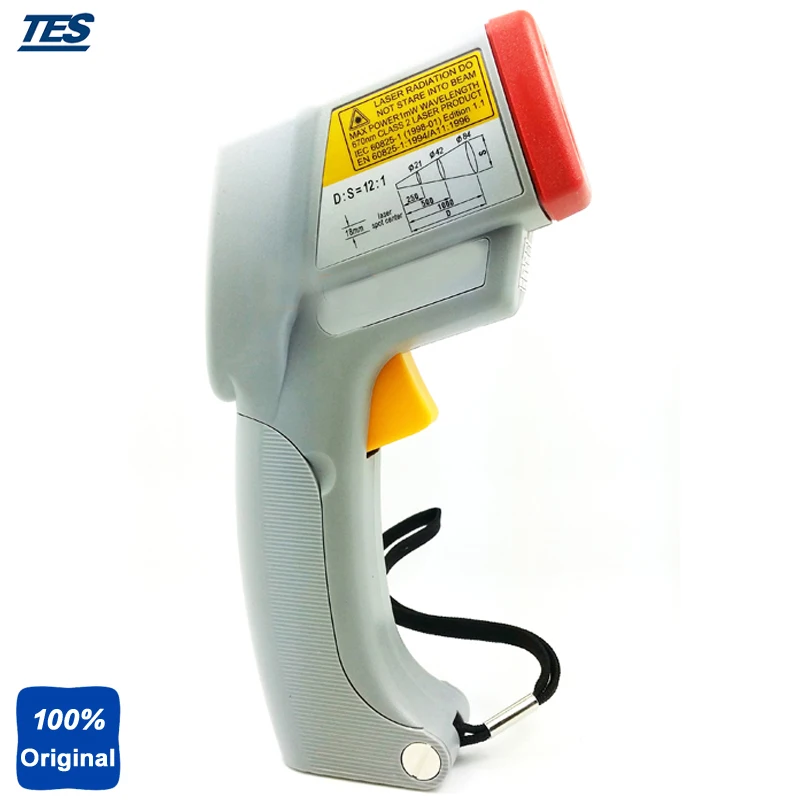 TES-1326S пистолет Тип инфракрасный термометр для измерения температуры