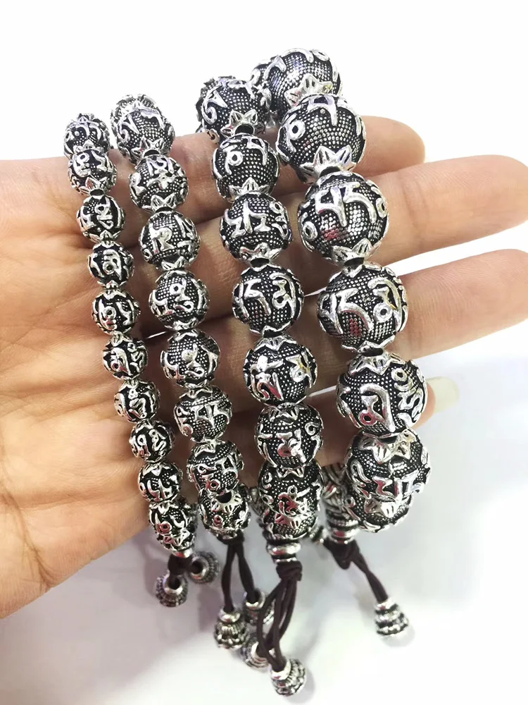 Retro Genuine Pure 925 Sterling Silver Bracelet Men's Jewelry 2018 Men and women bracelets Charm bracelet | Украшения и