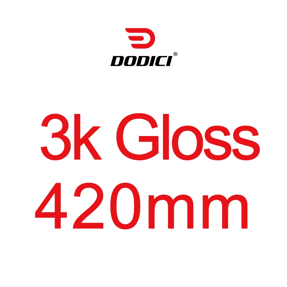 3k Gloss 420mm DODICI Pro велосипедный руль сверхлегкий труба из углеродистого волокна 3 K Блестящий углерод волокно руль 31,8 мм 400 420 440 мм запчасти для велосипеда изгиб бар - Цвет: 3k Gloss 420mm