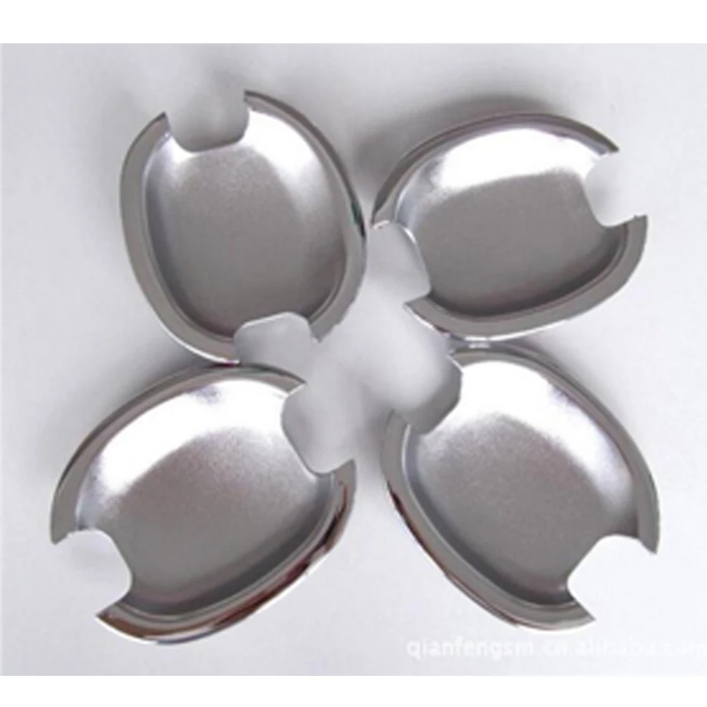 ABS Chrome 100% новый 4 шт. дверная ручка чаша подходит для SKODA Octavia Fabia Superb 2002 2003 2004 2005 2006