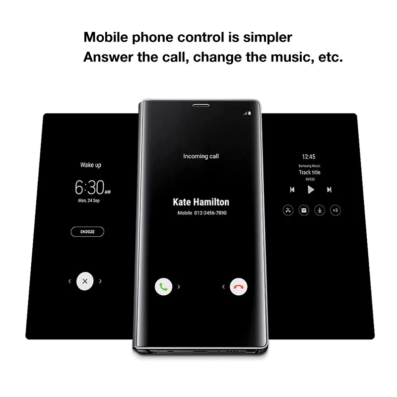 Чехол для samsung, вертикальный зеркальный защитный чехол для samsung Galaxy Note 9 Note9 SM-N9600, защитный чехол для телефона