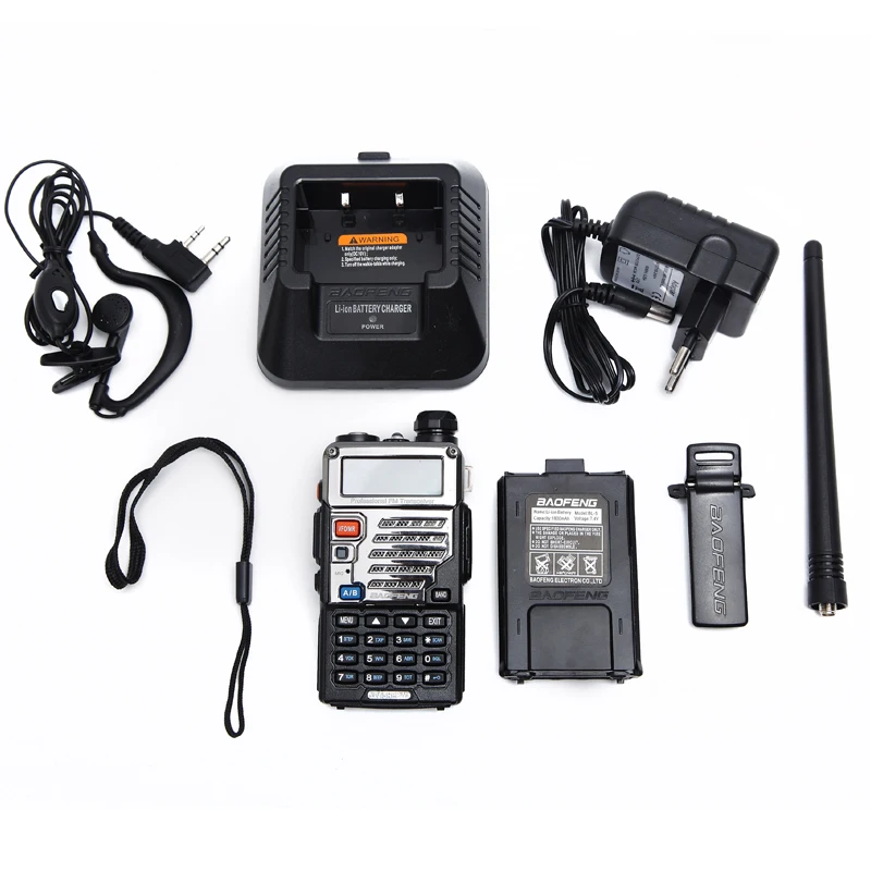 Мощная рация BaoFeng UV-5RE 8 Вт 10 км Двухдиапазонная UV5RE двухсторонняя VOX фонарик