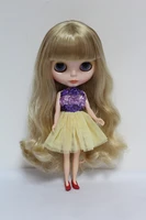free shipping big discount rbl 36diy nude blyth doll birthday gift for girl 4 colour big eyes dolls with beautiful hair cute toy