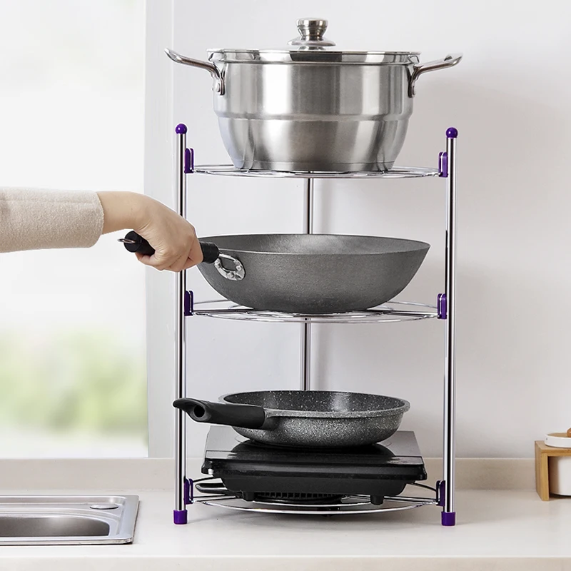 5 слойная Полка для кухни/ванной комнаты портативная компактная полка хранения в