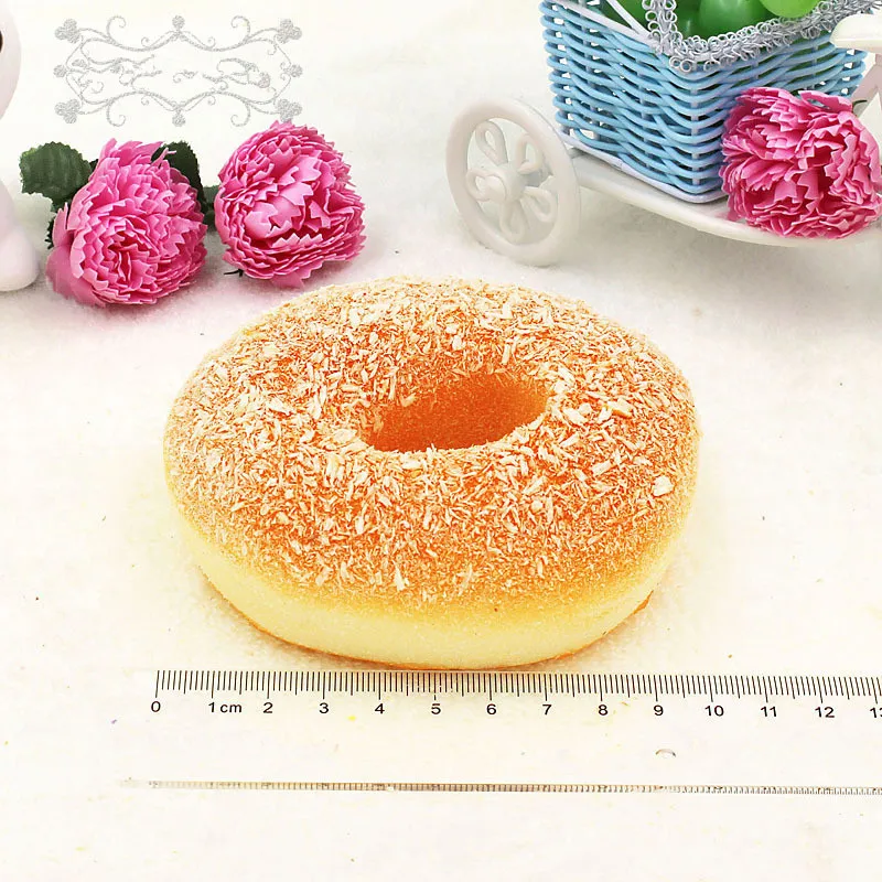 Детские сжимаемые пончики хлеб для взрослых антистрессовые игрушки мультяшная