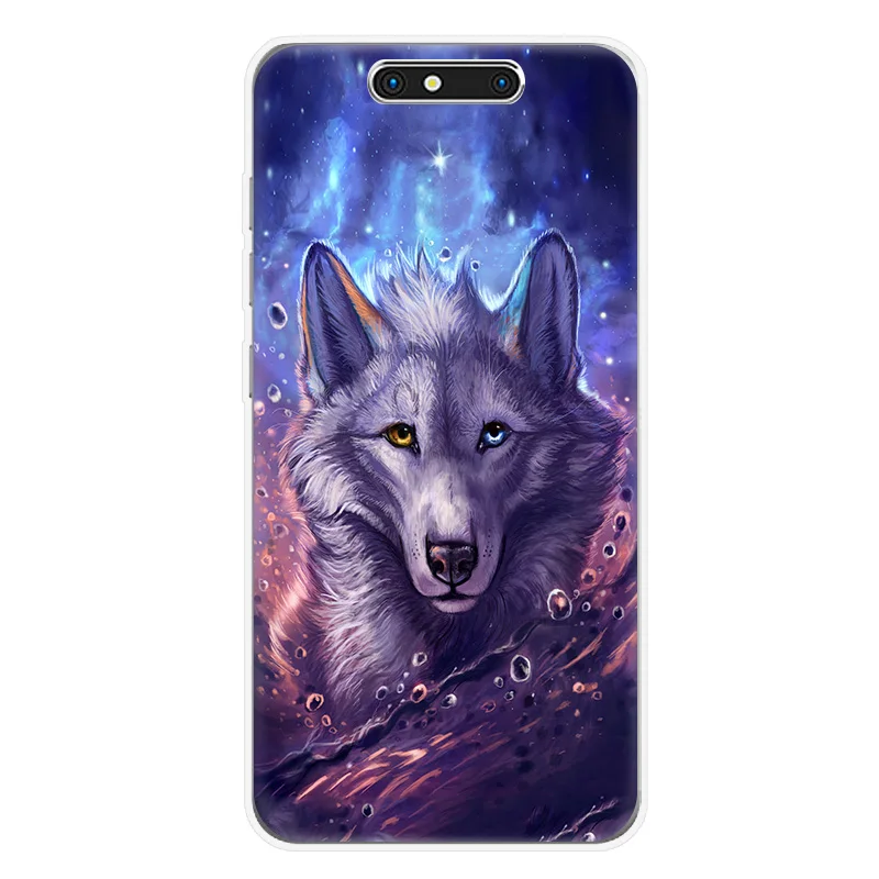 Чехол для телефона ZTE Blade V7 lite V8 mini A910 A602 A610 A520 A512 Axon7 Z10 черный волк Лев Мягкий