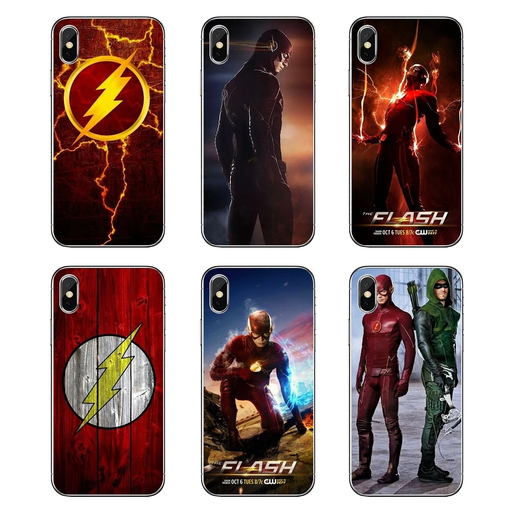 Чехол для мобильного телефона с логотипом Flash Tv Show Barry Allen Super Heroes Samsung Galaxy Note 8 9 S9 S10