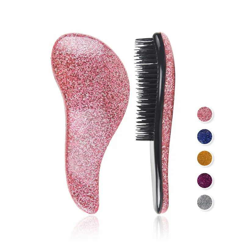 1 шт. щетка для волос с ручкой спутывающаяся расческа распутывания душевой