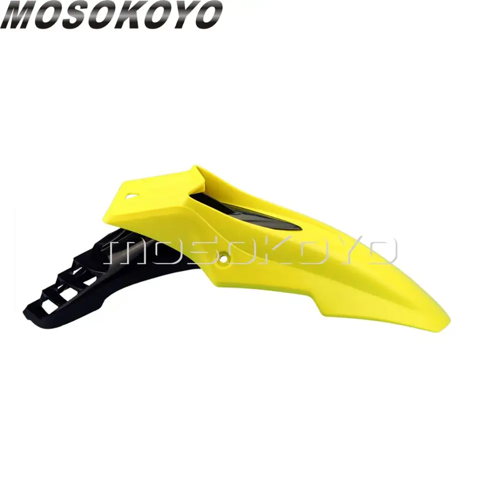Коричневый Переднее крыло для мотокросса Evo Supermoto, переднее крыло для Honda XR KLX YZF DRZ CR CRF DT RMX Red - Цвет: Коричневый