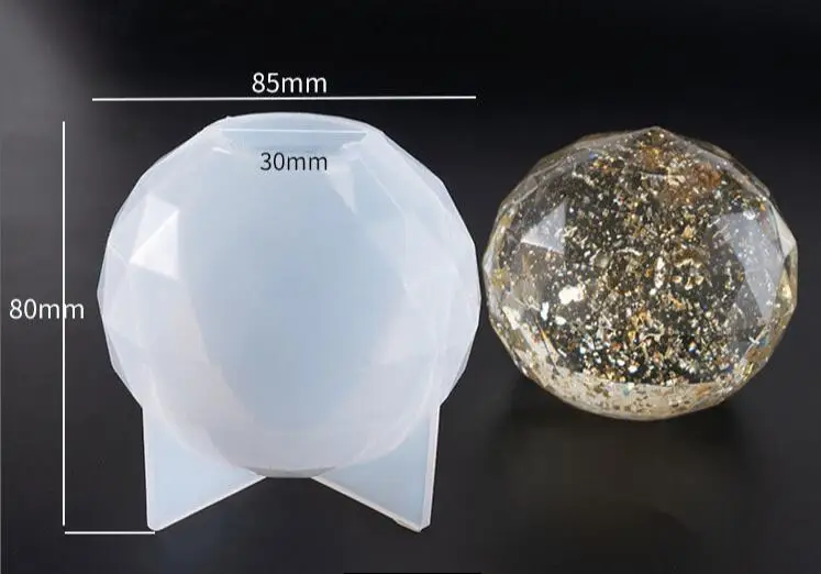Трехмерная многогранная силиконовая форма для хоккея с шариком Универсальная из