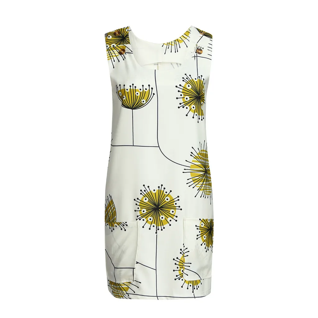 Одежда высшего качества для женщин печатных повседневное Boho летние принты