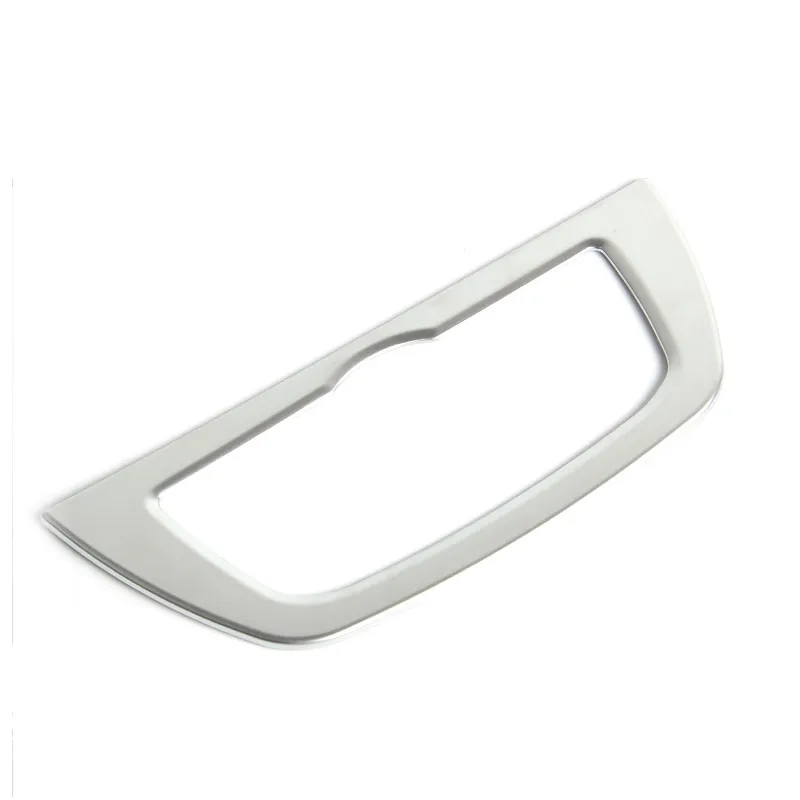 For BMW 5 Series G30 2017 2018 Silver Accessories Car Front Headlight Lamp Fog Light Switch Button Frame Sticker Cover Trim |