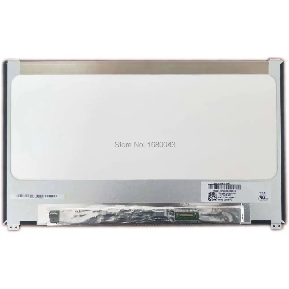 NV140FHM-N47, пригодный N140HCE-E52 B140HAN03.3 ips 14," FHD lcd светодиодный экран Замена панели для Dell 1920x1080