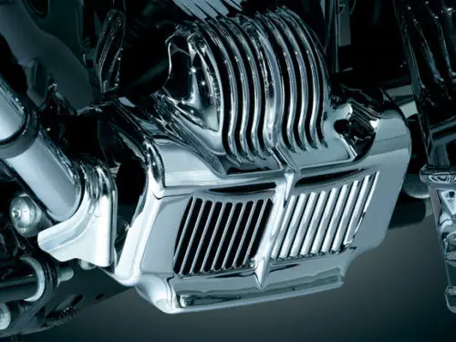Хромированная Крышка Масляного кулера для Harley 11 12 13 14 15 16 Touring Road King запчасти|oil