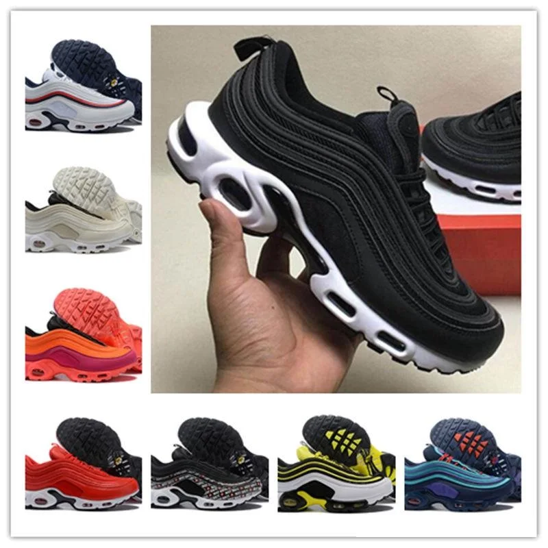 Новинка Мужская Дизайнерская обувь Chaussures Homme 97 Plus женские спортивные кроссовки