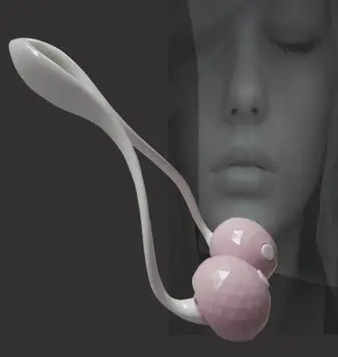 

Мощный массажный роликовый массажер для лица, тонкий массажер для лица, косметический инструмент для уменьшения жира, портативный мини-мас...