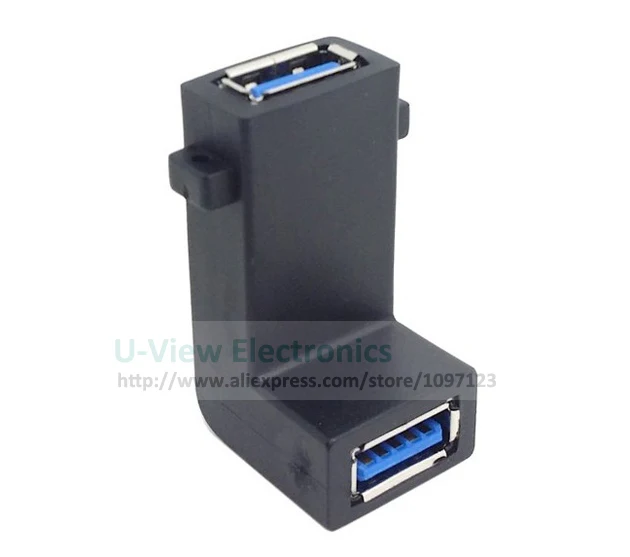 Адаптер переходник NCHTEK для USB 3 0 под прямым углом 90 градусов бесплатная доставка