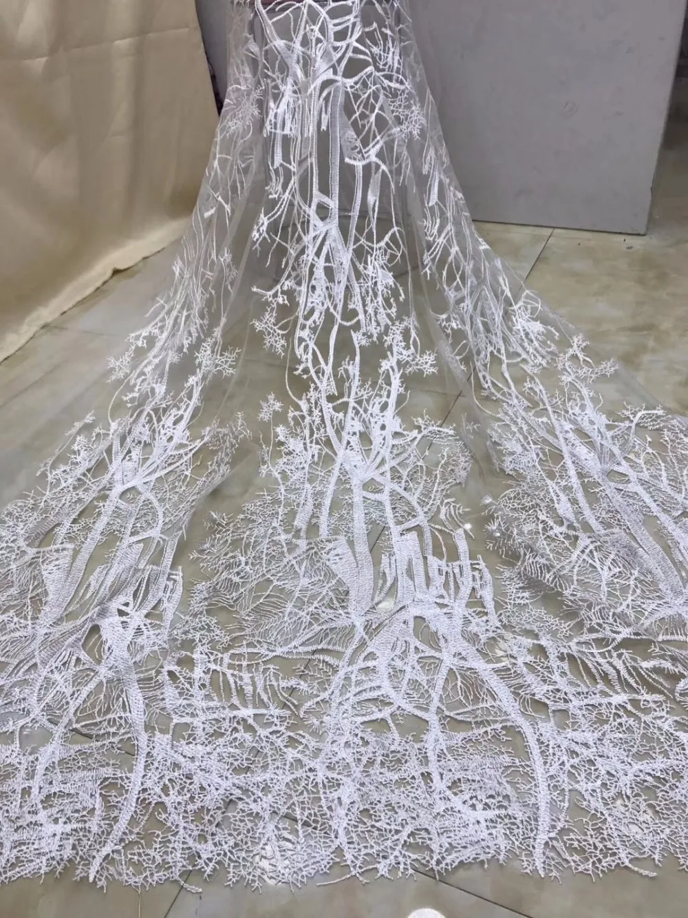 Французская кружевная ткань с бисером Роскошная 3d Цветочная вышивка кружевом ткань, и нигерийское рождественское платье тюль кружевная ткань