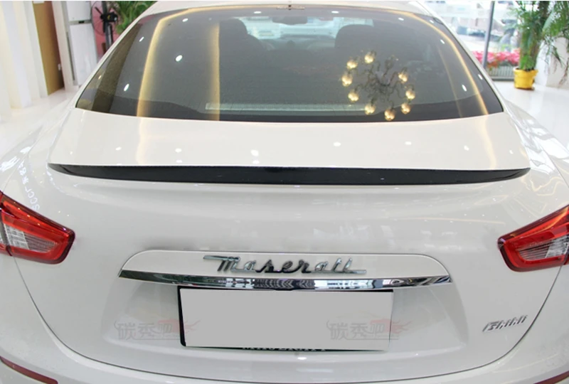 Для Maserati Ghibli Задняя накладка на Багажник крыло Wald Стиль-UP