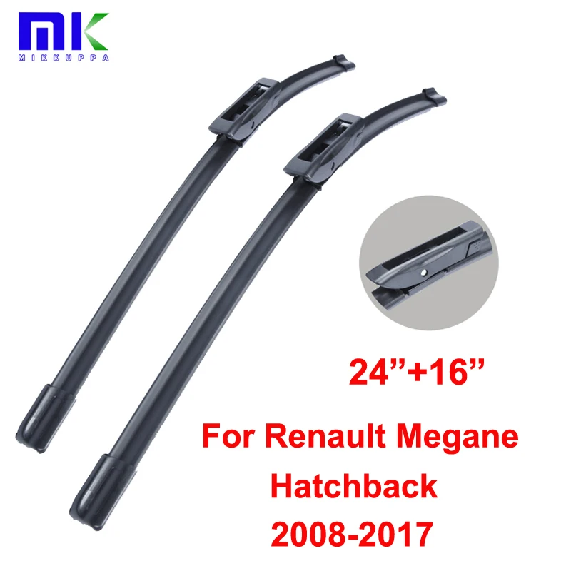 Щетки стеклоочистителя для хэтчбека Renault Megane новинка 2008 года комбинированные