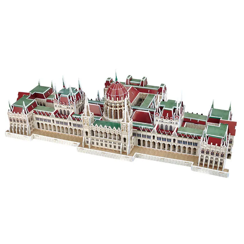 3D модель из стерео бумаги трехмерная головоломка пенополистирола игрушки для