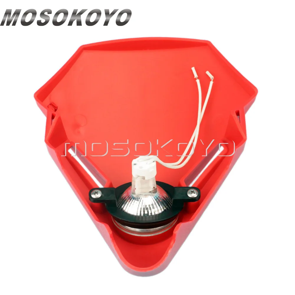 Для газа TXT Pro EC 280 125 250 300 красный светодиодный мини треугольный налобный фонарь для мотокросса эндуро гоночный налобный фонарь