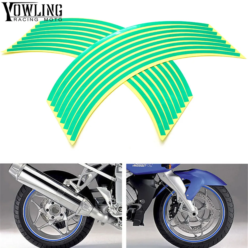 Для Kawasaki Ninja 650R ER 6F 6N ER6F ER6N ninja300 650 красочные мотоциклы колеса наклейки