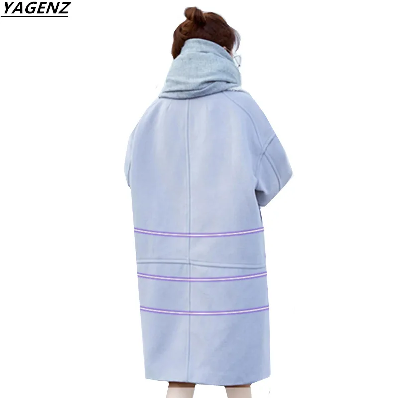 Осень зима 2017 женские длинные шерстяные пальто супертеплая верхняя одежда