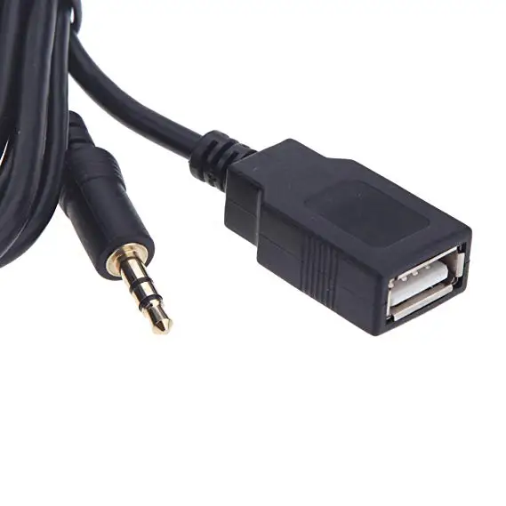 Автомобильный USB кабель Aux адаптер для MP3 плеера радиоинтерфейс 3 5 мм виртуальный