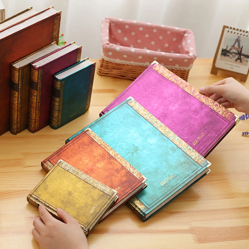 Новый Ретро Сиэтл Винтаж переплет Тетрадь личные молочные Журнал Планировщик