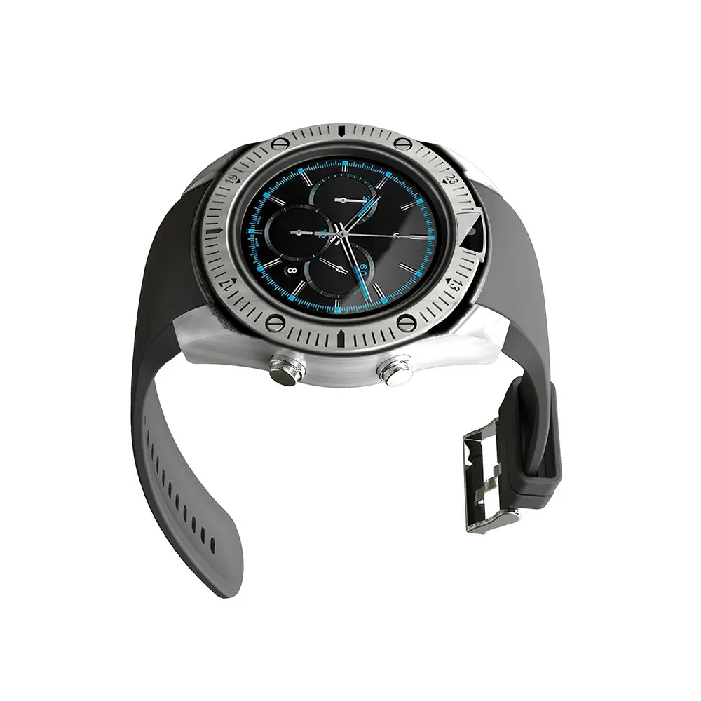 2018 Smartwatch для iPhone KY003 1 54 дюймов Винтаж Bluetooth запястье шагомер Android телефон с Камера