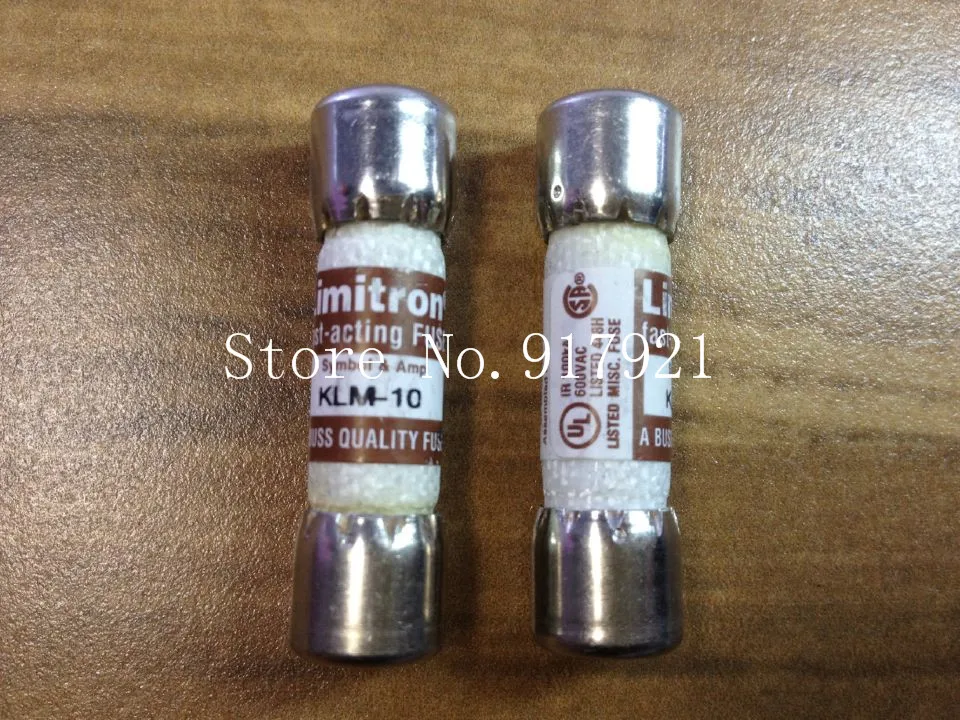 

[ZOB] The United States Bussmann Lmitron KLM-10 BUSS 600V FUSE 10X38 import fuse tube --10PCS/LOT