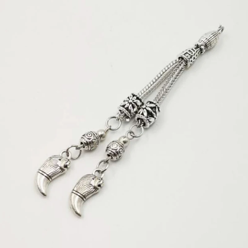 Металлическая подвеска Tasbih с кисточками и головой льва классический стиль