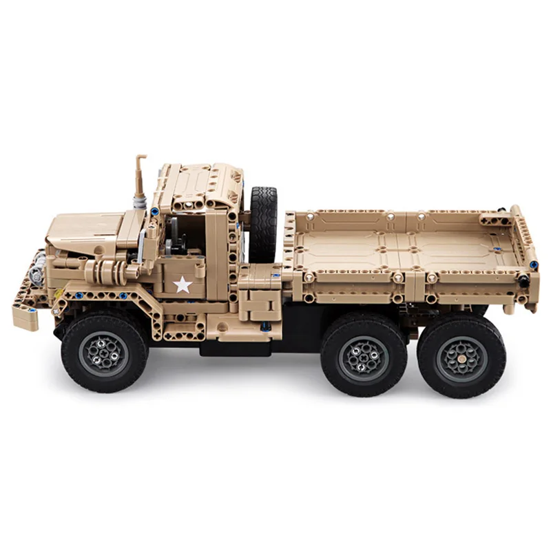 CADA Mobile Technic 545 шт военный грузовик совместимый Урал 375 строительный блок Кирпичи DIY игрушки для детей