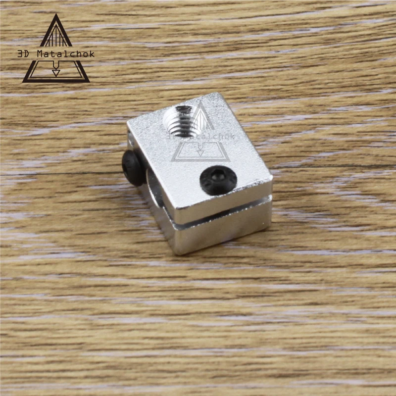 Цельнометаллический алюминиевый тепловой блок для 3d принтера 2 шт. Reprap Meta V6 J-head