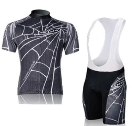 Jersey and Bib Pant Человек-паук летний комплект для велоспорта Мужской горный велосипед одежда костюм для езды на горном велосипеде Одежда Майо Ropa Ciclismo Велоспорт Джерси Наборы - Цвет: Jersey and Bib Pant
