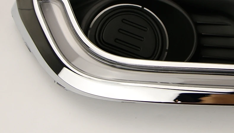 Lampever led drl Дневной ходовой светильник, светильник для вождения, противотуманная фара для chevrolet chevy sonic aveo-15 с желтым поворотом, светильник