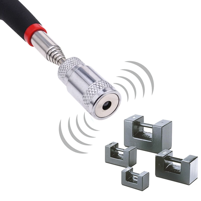 1 шт. телескопический инструмент для захвата магнитный мини светодиодный