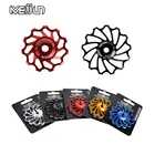 1 шт. MEIJUN 11T 13T Велоспорт Горный велосипед керамический шкив шоссейный велосипед жокей задний переключатель передач 7075 сплав направляющая керамический s-подшипник