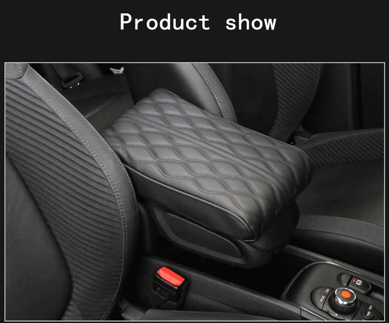 Внутренняя кожаная увеличивающая Накладка для mini cooper F60 F 60 Countryman подлокотник коробка коврик Мягкие автомобильные аксессуары для автомобиля-Стайлинг
