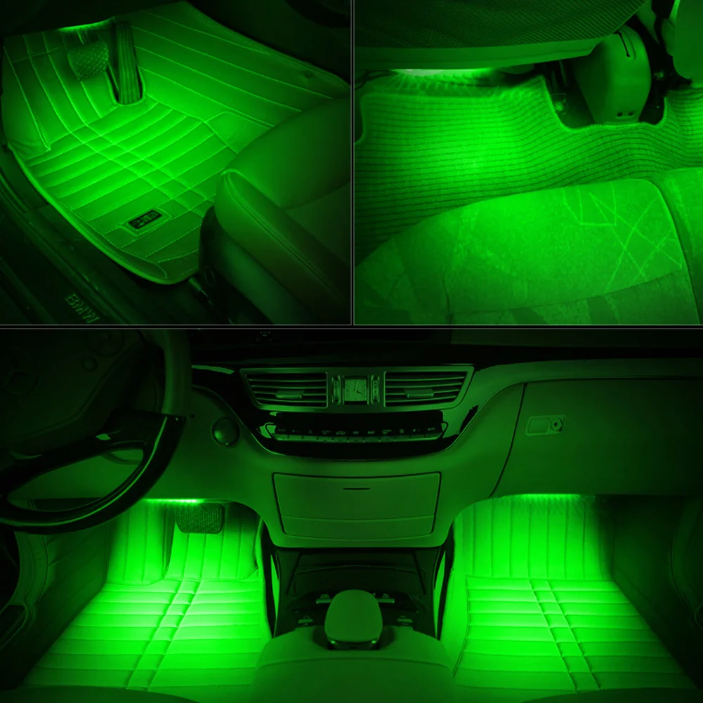 1-2 Универсальный Автомобильный светодиодный декоративный светильник