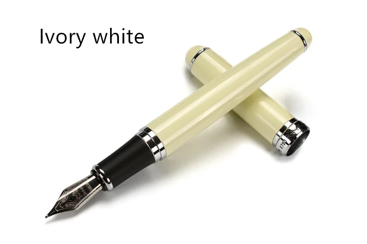 Jinhao 750 авторучка классическая черная Серебристая Золотая с узором в сетку фирменные канцелярские принадлежности для каллиграфии офисные школьные принадлежности F299